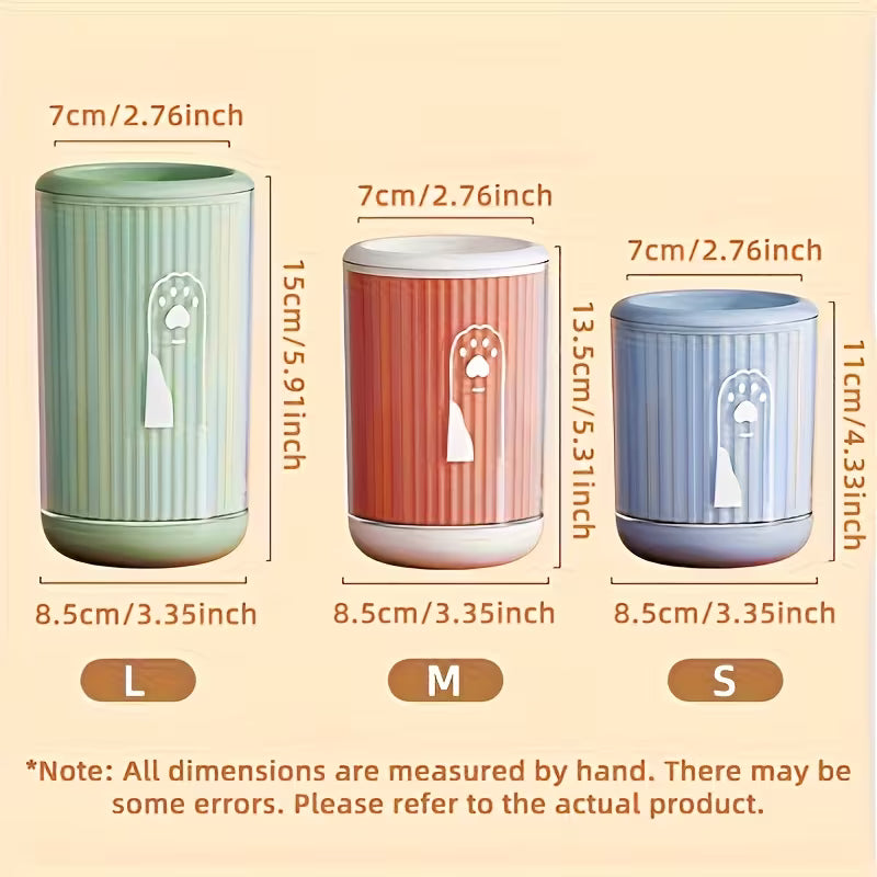 Mancstisztító Pohár – Tiszta lakás minden séta után